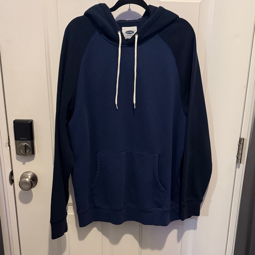 Old Navy Men's Dark Blue Hoodie